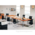 Rectangular conference table with high quality MDF, Office wood meeting table